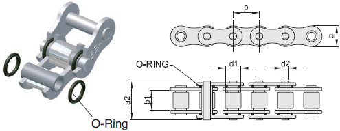 catena rulli o ring