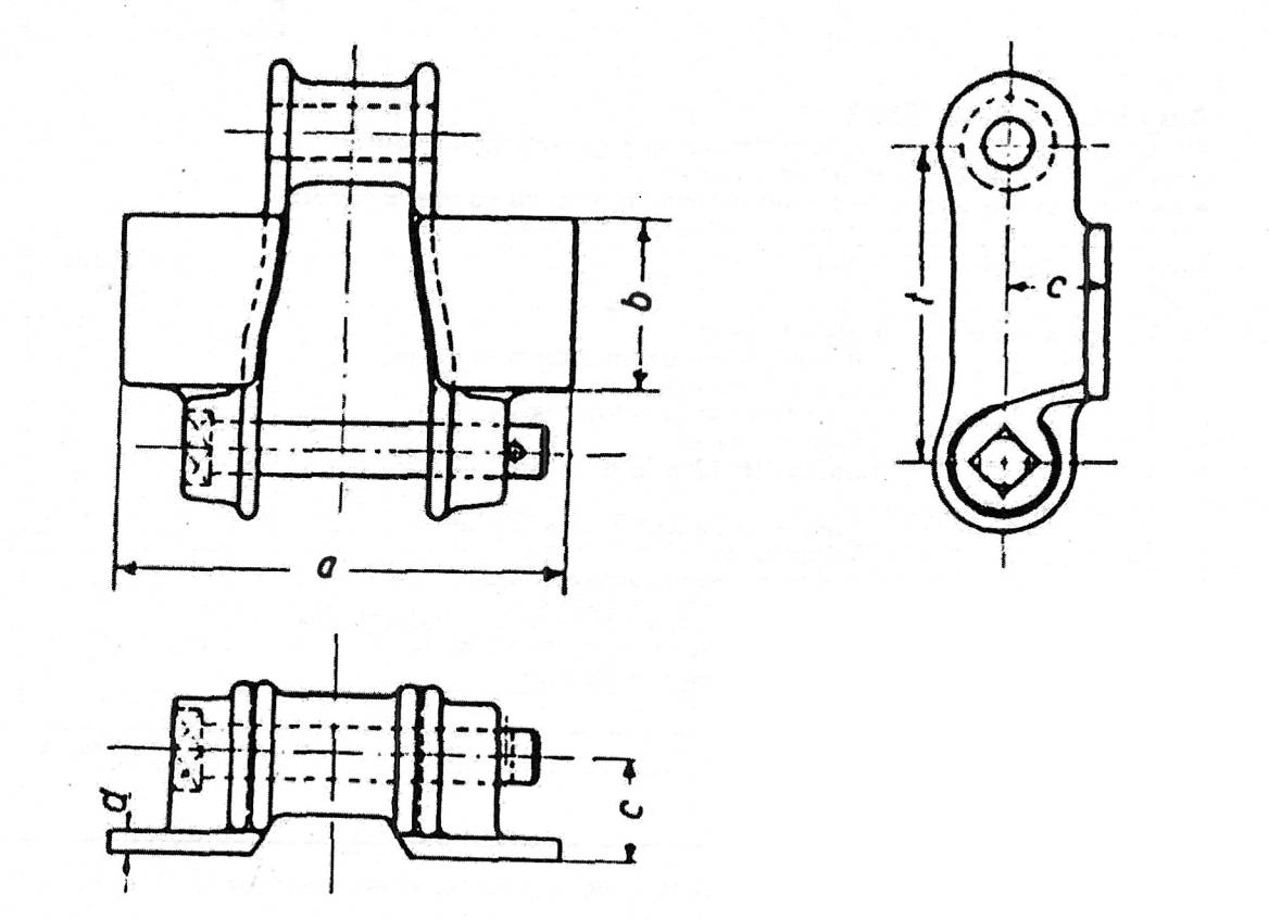 DIN 654 SPINE GHISA